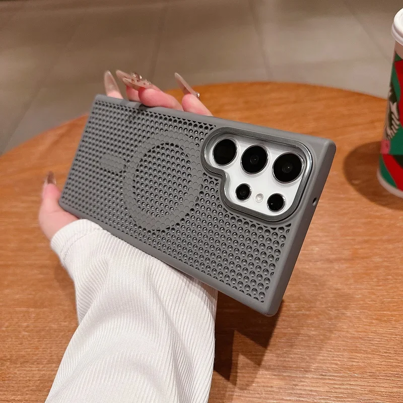 Heatsink - Магнитный беспроводной чехол с сетчатой конструкцией