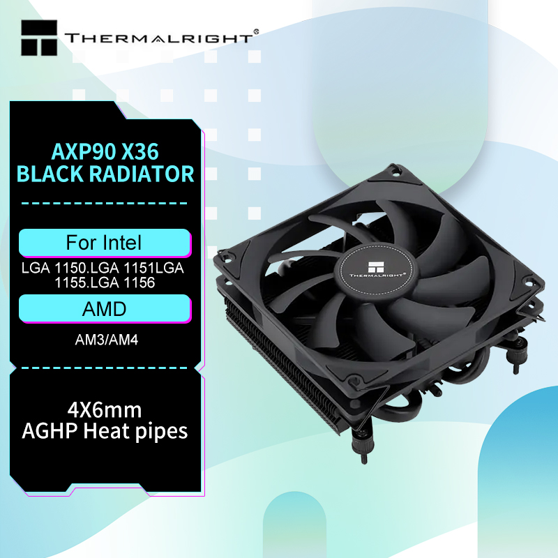 Air Cooler Cpu - Черный охладитель воздуха для ЦП с