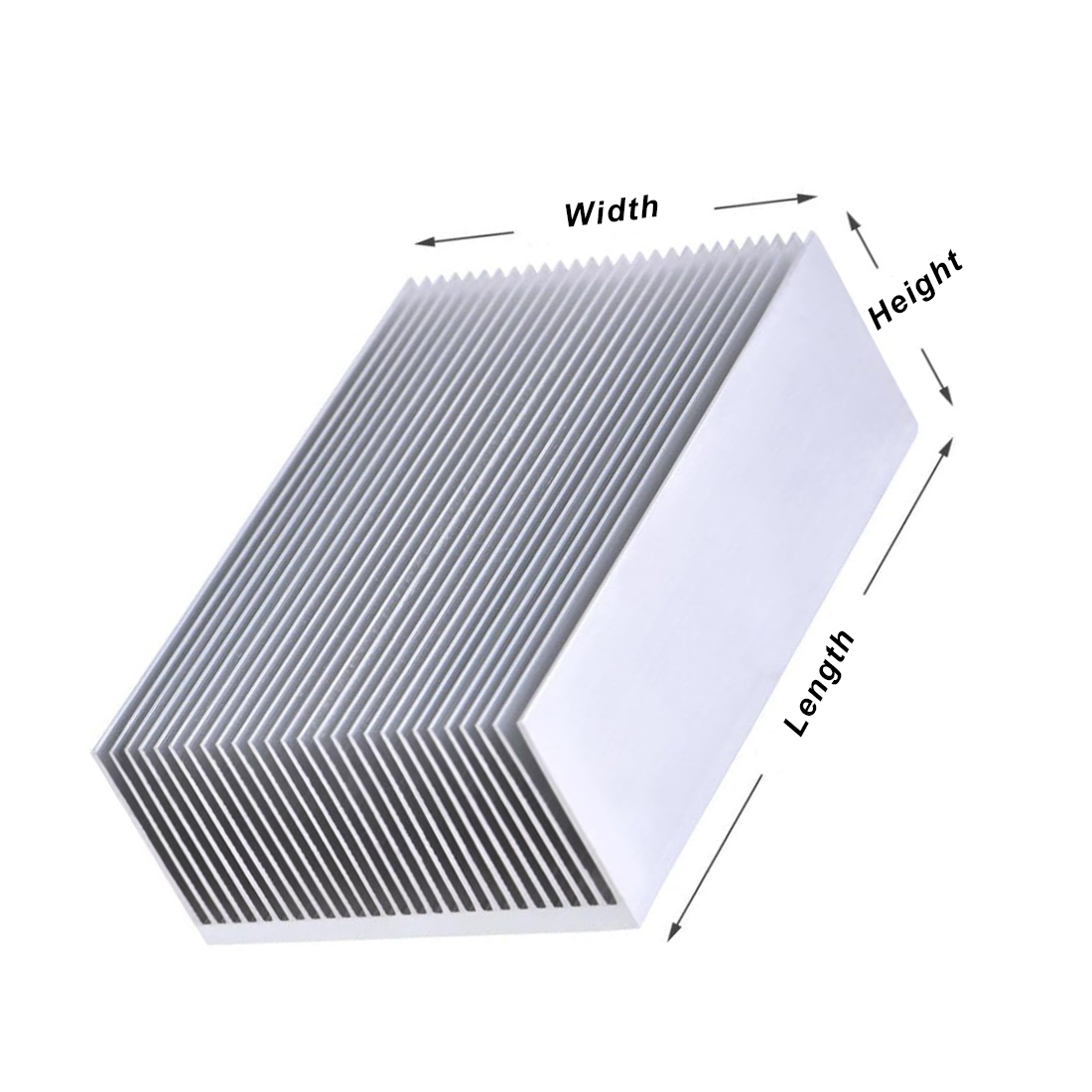 50x60x26 мм — экструдированный – обзор и цена Heatsink