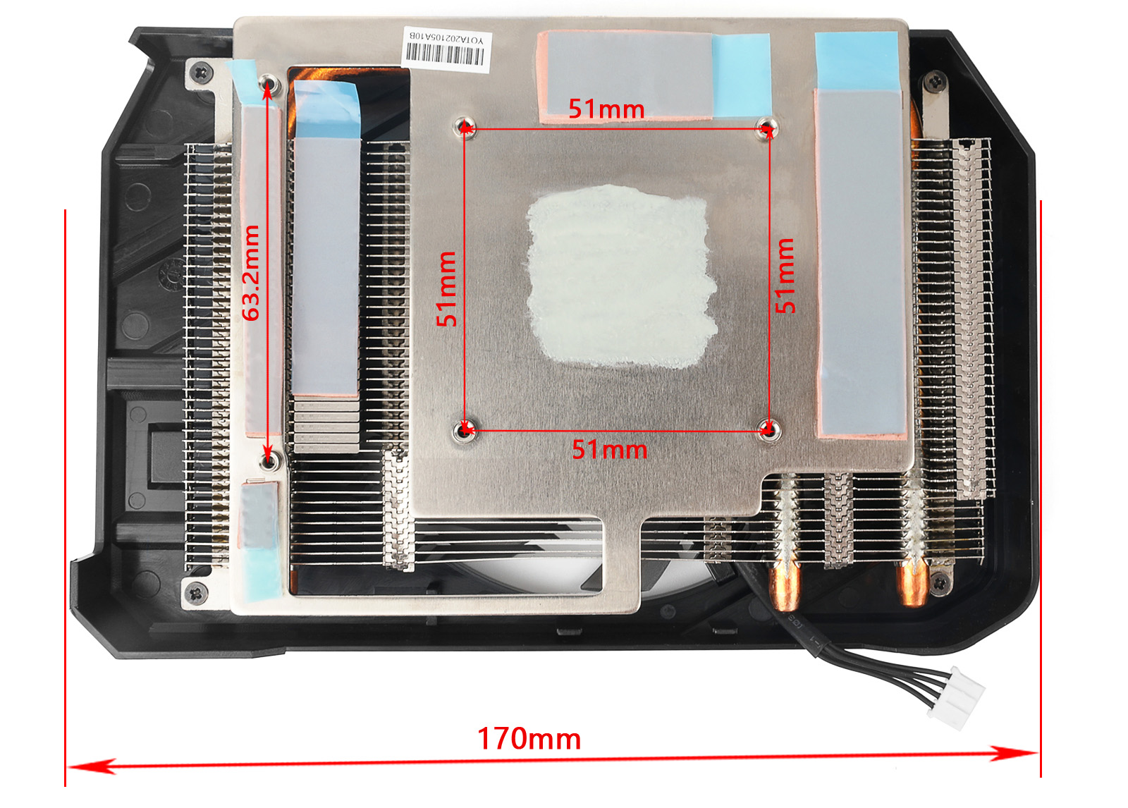 95 мм GAA8S2H вентилятор для р – обзор и цена Gpu Cooler