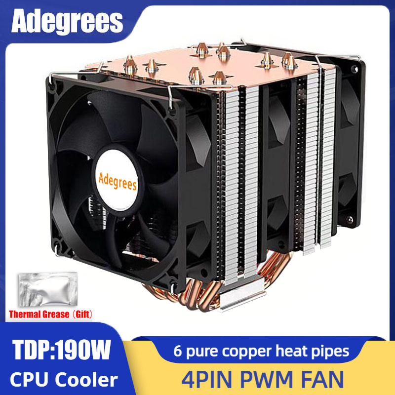 6 тепловых трубок, кулер для п – обзор и цена Air Cooler Cpu