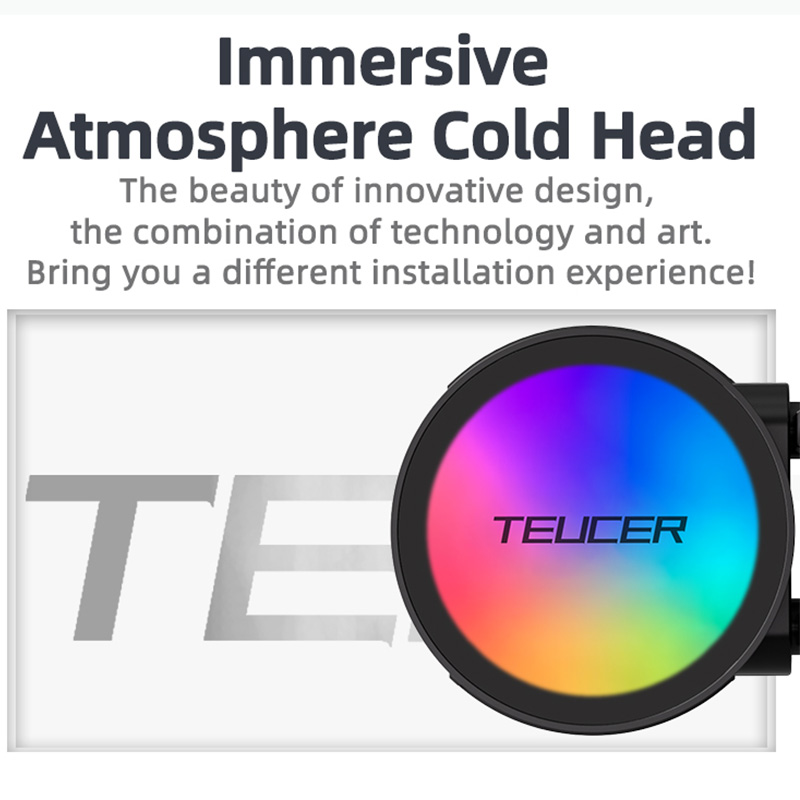 Кулер для воды TEUCER AF-120,  – обзор и цена Aio Liquid Cooler