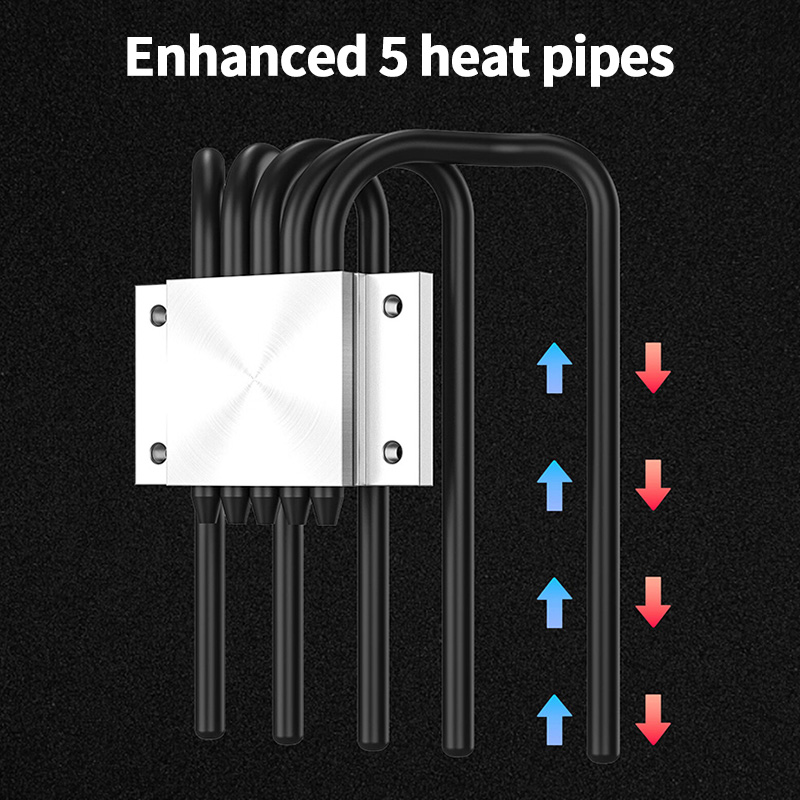ID-COOLING IS-55 5 тепловых тр – обзор и цена Cpu Cooler