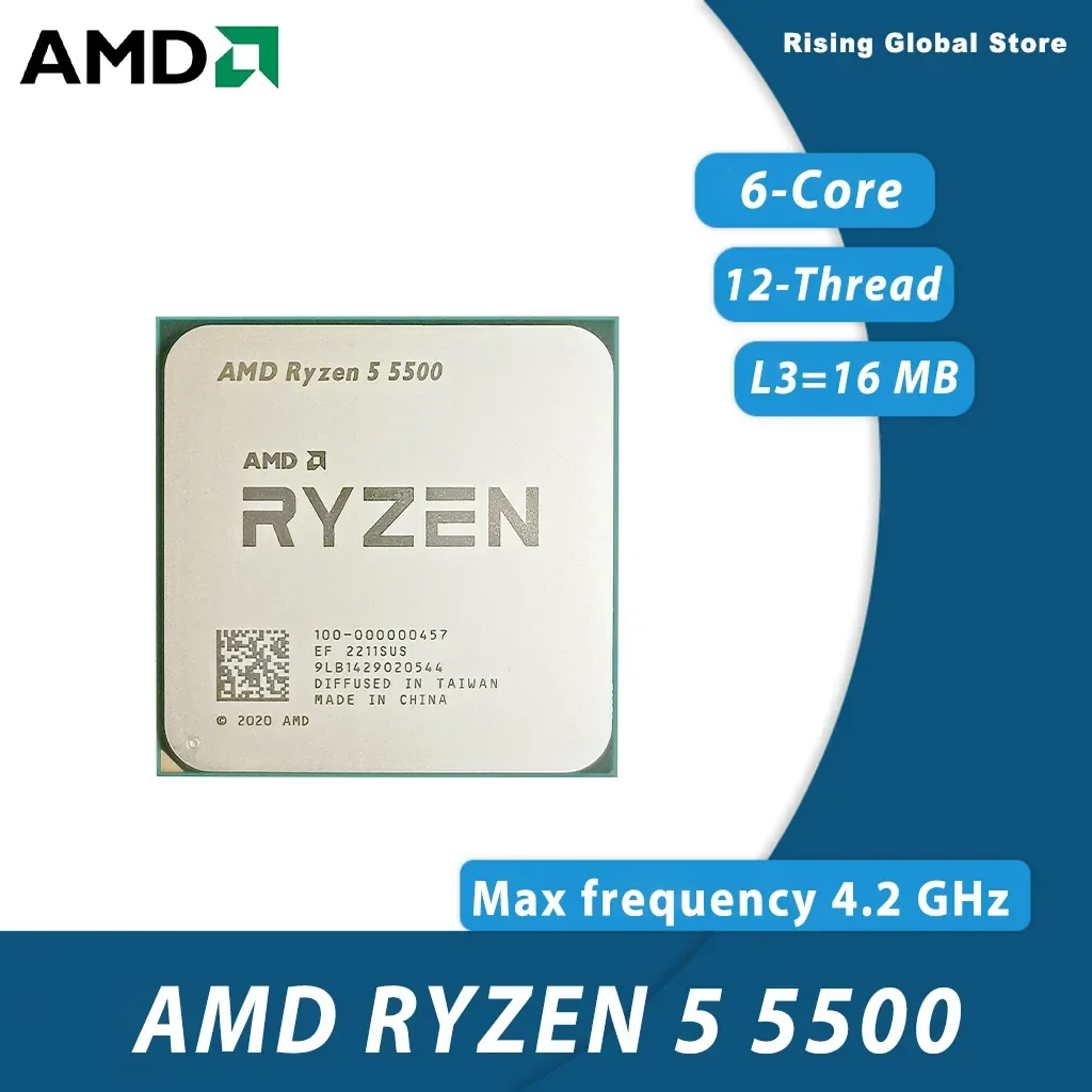 Процессор AMD Ryzen 5 5500 Stu – обзор и цена Cpu Cooler