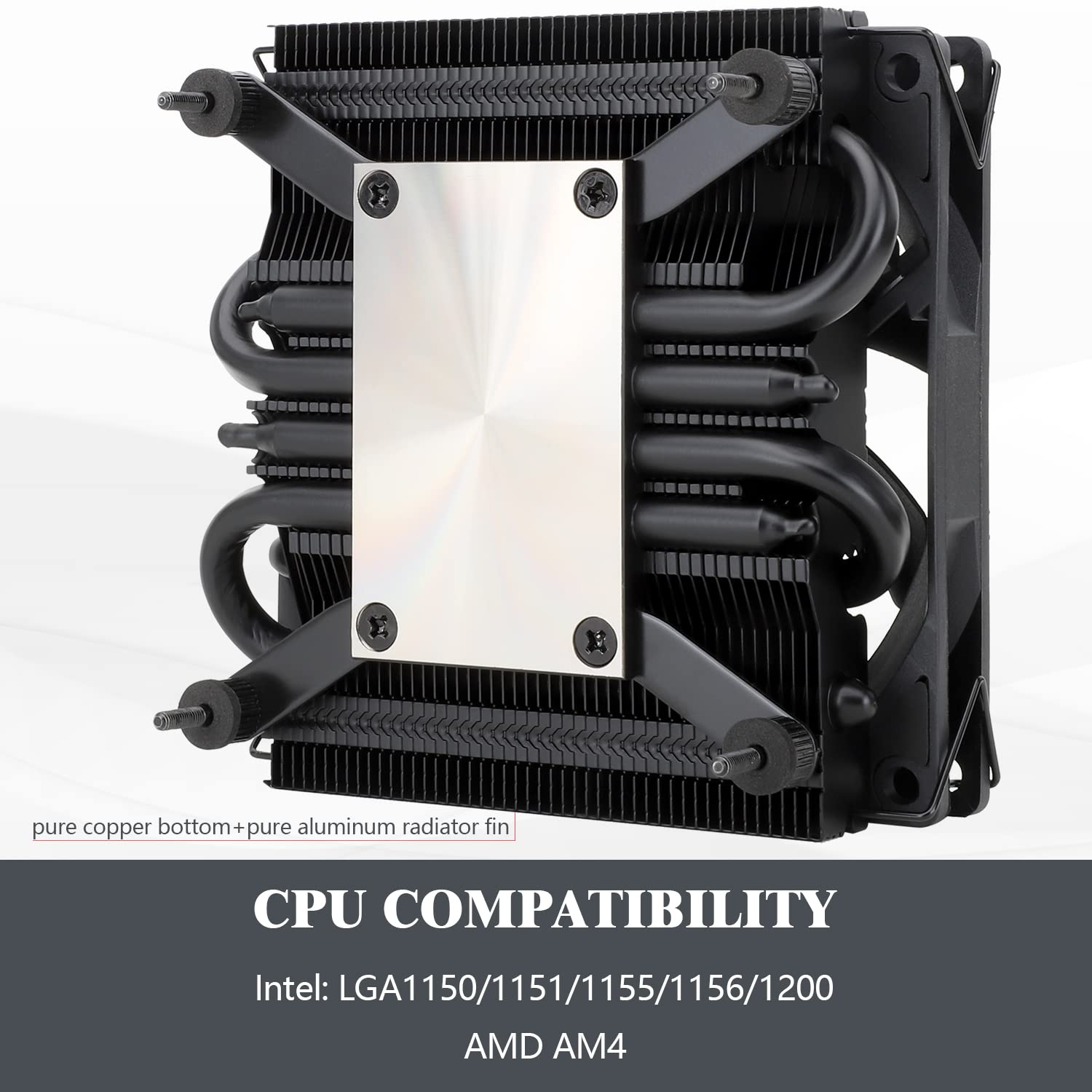 Черный охладитель воздуха для  – обзор и цена Air Cooler Cpu